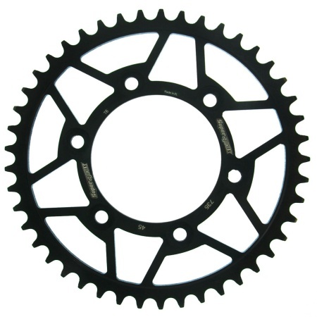 Kit de lant EK - Argintiu lant 520 SRX, X-Ring, pinion fata JT cauciucat, foaie spate SUPERSPROX pentru DUCATI Monster 696 (ABS) 2008-2014 - Img 5