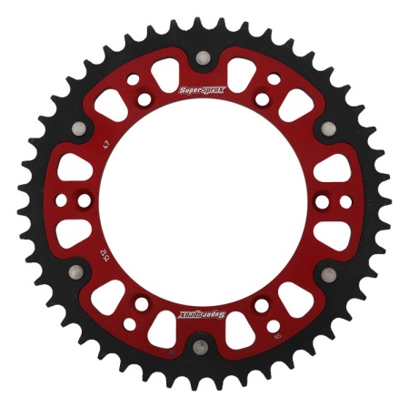 Kit de lant EK - Argintiu lant 520 SRX, X-Ring, pinion fata SUPERSPROX, foaie spate SUPERSPROX STEALTH pentru HUSQVARNA TXC 450 2008-2011 - Img 4