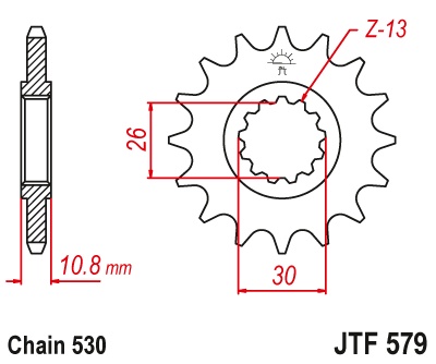 Kit de lant EK - Auriu lant 530 ZVX, X-Ring, pinion fata JT, foaie spate JT pentru YAMAHA FJ 1200 1986-1990 - Img 3