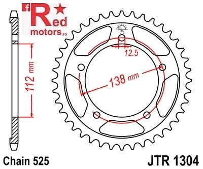 Kit lant DID GOLD pentru Honda CB600 F-7,8,9,A,B,C,D Hornet (PC41) 2007-2013 - Img 3