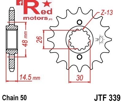 Kit lant DID GOLD X-Ring PRO-STREET 530 VX pentru Honda VFR800 F1 2-9,A,B,C,D Interceptor VTEC (RC46) 2002-2013 - Img 2