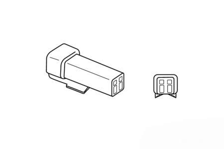 License support light grup instalation PUIG 20547N Negru - Img 2