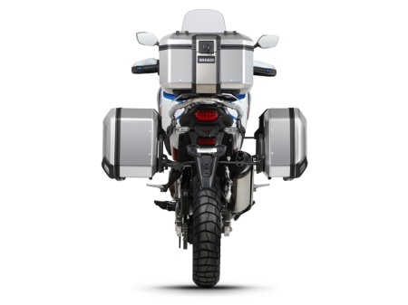 Set complet cutii aluminiu Shad Terra, 48L topcase 36L / 47L side cases,include placa si kit montare SHAD HONDA CRF 1100 Africa Twin - Img 21