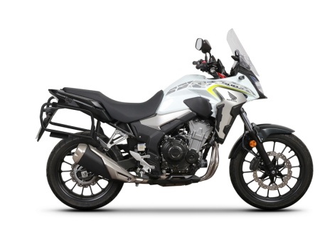 Set complet de cutii de aluminiu, SHAD TERRA NEGRU, 48L cutie centrala si 47L / 47L cutii laterale, incluzand kit de montaj si placa SHAD HONDA CB 500 X - Img 19
