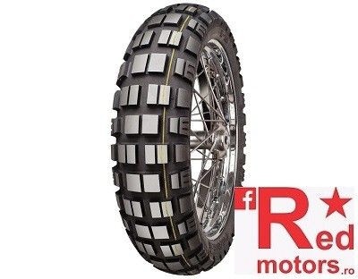 Anvelopa/cauciuc moto spate Mitas E-10 DAKAR M+S TL Rear 140/80B18 70T - Img 2