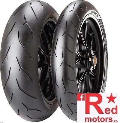Anvelopa/cauciuc moto spate Pirelli DIABLO ROSSO CORSA (78W) TL Rear 200/55R17 Z - Img 2