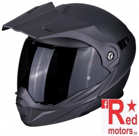 Casca moto integrala flip-up Scorpion ADX-1 Solid - Img 2
