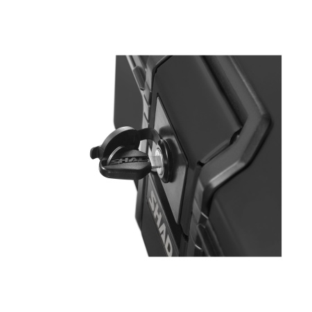 Cutie centrala aluminiu SHAD Terra TR55 D0TR55200B PURE BLACK - Img 4