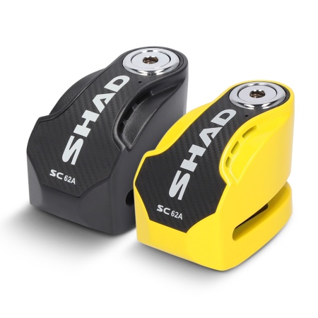 Disc lock with alarm SHAD SC62A C0S6200A Negru pin 10mm - Img 6