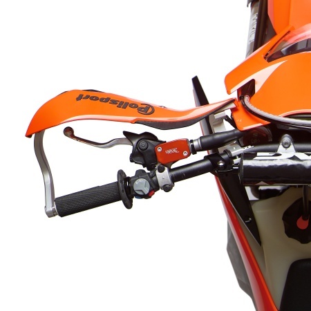 Handguard POLISPORT TRAIL BLAZER 8308800002 with universal mounting kit Black/black - Img 2
