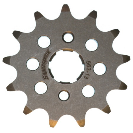 Kit de lant D.I.D Chain - Argintiu lant 420 D, Non-sealed, pinion fata SUPERSPROX, foaie spate SUPERSPROX pentru YAMAHA DT 80 MX 1983 - Img 2