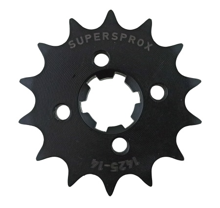 Kit de lant D.I.D Chain - Argintiu lant 428 VX, X-Ring, pinion fata SUPERSPROX, foaie spate SUPERSPROX pentru SUZUKI RG 80 Gamma 1986-1987 - Img 2