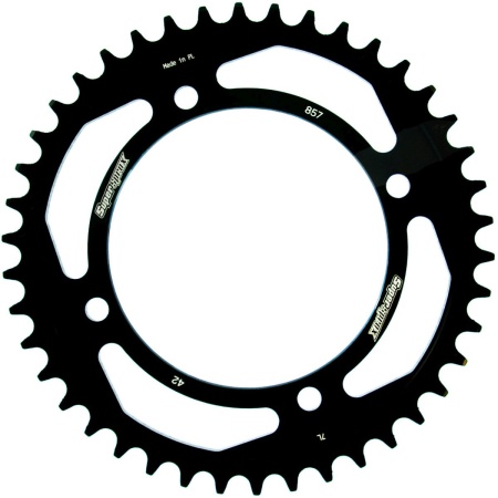 Kit de lant D.I.D Chain - Argintiu lant 520 ZVM-X, X-Ring, pinion fata JT cauciucat, foaie spate SUPERSPROX pentru YAMAHA XT 600 1987-1989 - Img 4