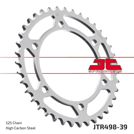 Kit de lant D.I.D Chain - Argintiu lant 525 ZVM-X, X-Ring, pinion fata JT cauciucat, foaie spate JT pentru KAWASAKI W 650 1999-2006 - Img 5