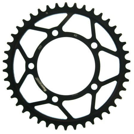 Kit de lant D.I.D Chain - Argintiu lant 525 ZVM-X, X-Ring, pinion fata JT cauciucat, foaie spate SUPERSPROX pentru APRILIA Tuono 1100 V4 RR 2015-2018 - Img 4