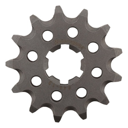 Kit de lant EK - Argintiu lant 420 DEH, Non-sealed, pinion fata SUPERSPROX, foaie spate SUPERSPROX pentru SUZUKI RM 100 2003 - Img 2