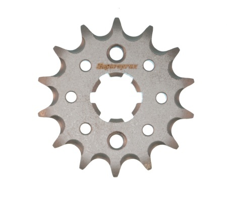 Kit de lant EK - Argintiu lant 428 DEH, Non-sealed, pinion fata SUPERSPROX, foaie spate SUPERSPROX pentru YAMAHA YBR 125 2005-2006 - Img 2