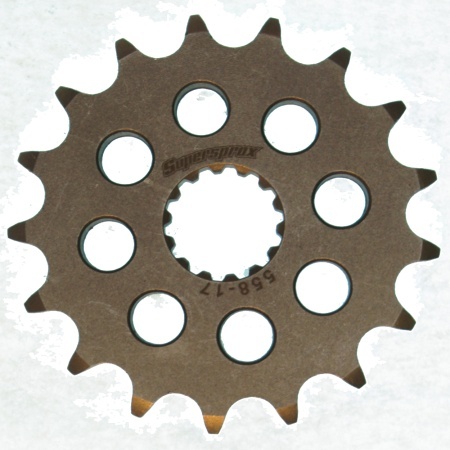 Kit de lant EK - Argintiu lant 428 DEH, Non-sealed, pinion fata SUPERSPROX, foaie spate JT pentru YAMAHA DT 125 R 1988-1989 - Img 2