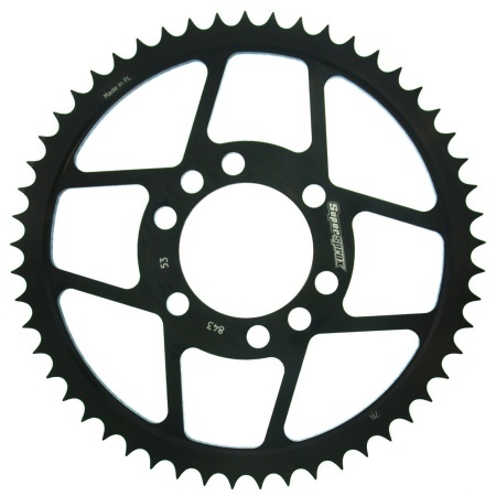 Kit de lant EK - Argintiu lant 428 SRO, O-ring, pinion fata JT, foaie spate SUPERSPROX pentru YAMAHA DT 125 LC 1985-1988 - Img 4