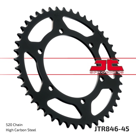 Kit de lant EK - Argintiu lant 520 SRX, X-Ring, pinion fata JT, foaie spate JT pentru YAMAHA TDR 250 1988-1990 - Img 5