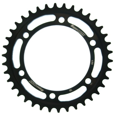 Kit de lant EK - Argintiu lant 530 SRX, X-Ring, pinion fata JT cauciucat, foaie spate SUPERSPROX pentru SUZUKI TL 1000 S 1997-2000 - Img 4