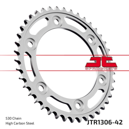 Kit de lant EK - Argintiu lant 530 SRX, X-Ring, pinion fata JT, foaie spate JT pentru HONDA CBR 1000 RR Fireblade 2006-2007 - Img 6