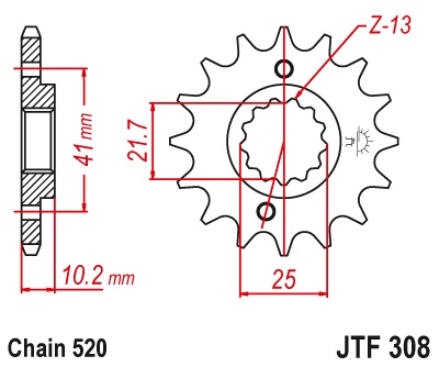 Kit de lant EK - Auriu lant 520 MVXZ, X-Ring, pinion fata JT, foaie spate JT pentru APRILIA Pegaso 650 Strada 2005-2009 - Img 3