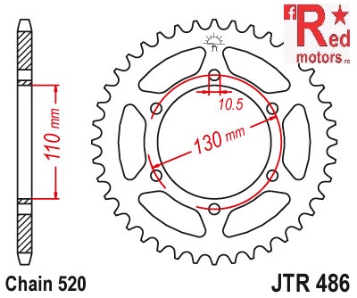 Kit lant auriu DID GOLD Yamaha MT-03 (MTN320-A) (B082) 2016-2020 - Img 2