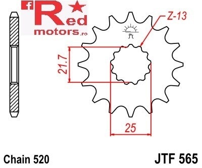 Kit lant DID GOLD PRO-STREET X-Ring 520 VX pentru Suzuki GS500 E-K,L,M,N,P (2 Cyl) 1988-1993 - Img 2