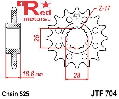 Kit lant DID GOLD PRO-STREET X-Ring 525 ZVM-X pentru Aprilia 1000 RSV4 Factory 2009-2014 - Img 2