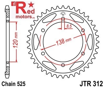 Kit lant DID GOLD X-Ring PRO-STREET 525 VX pentru Honda RVF750 R (RC45) 1994-1998 - Img 3