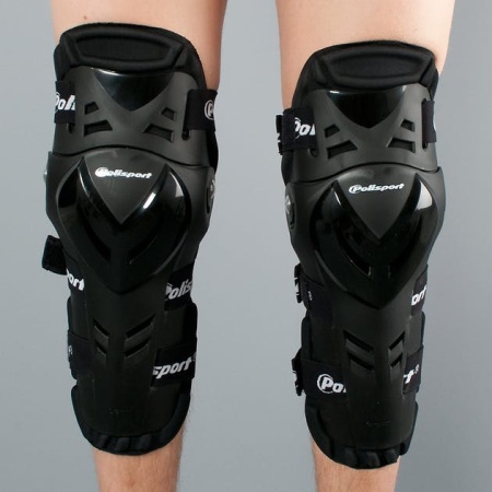 Knee guard POLISPORT DEVIL 8001500001 adult Negru - Img 5