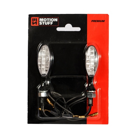 Semnale LED (2 buc) MOTION STUFF Negru - Img 2