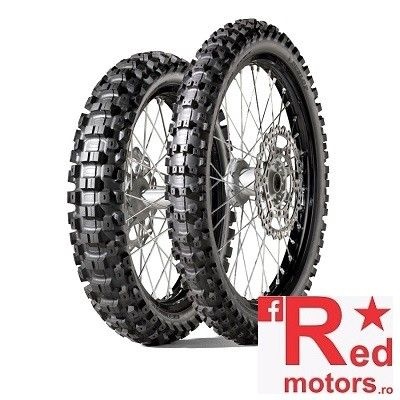 Set anvelope/cauciucuri moto Dunlop Geomax Enduro 90/90 R21 S 54R + 140/80 R18 70R