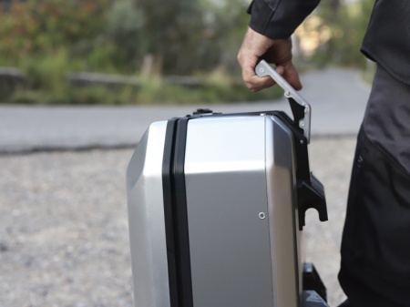 Set complet de cutii laterale de aluminiu, SHAD TERRA, 36L / 47L, incluzand kit de montaj SHAD YAMAHA Tenere 700 XTZ690 - Img 12