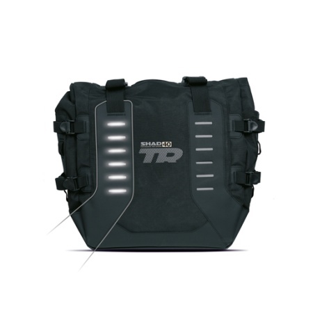 Set of SHAD TERRA TR40 adventure saddlebags, including mounting kit SHAD CF MOTO 800MT - Img 5