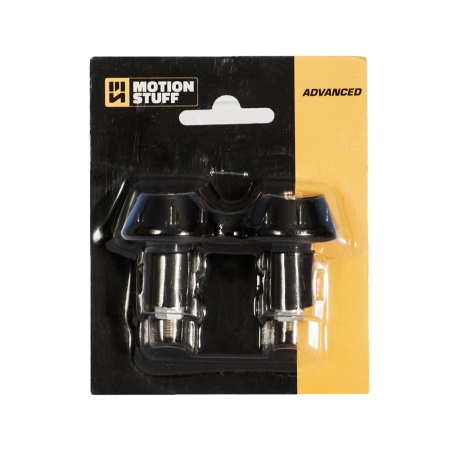 Capete de ghidon MOTION STUFF ADVANCED Negru (d18-20mm) - Img 2