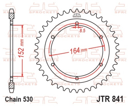 Kit de lant D.I.D Chain - Argintiu lant 428 VX, X-Ring, pinion fata JT cauciucat, foaie spate JT pentru YAMAHA SR 500 1991 - Img 6