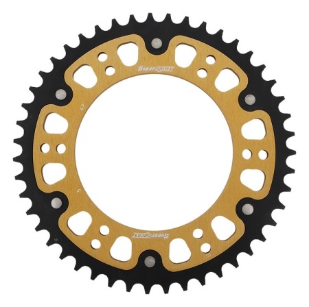 Kit de lant D.I.D Chain - Argintiu lant 520 ZVM-X, X-Ring, pinion fata SUPERSPROX, foaie spate SUPERSPROX STEALTH pentru APRILIA Pegaso 650 1992-1997 - Img 4