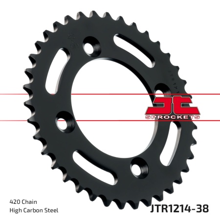 Kit de lant D.I.D Chain - Auriu lant 420 NZ, Non-sealed, pinion fata JT, foaie spate JT pentru HONDA CRF 110 F 2013-2025 - Img 6
