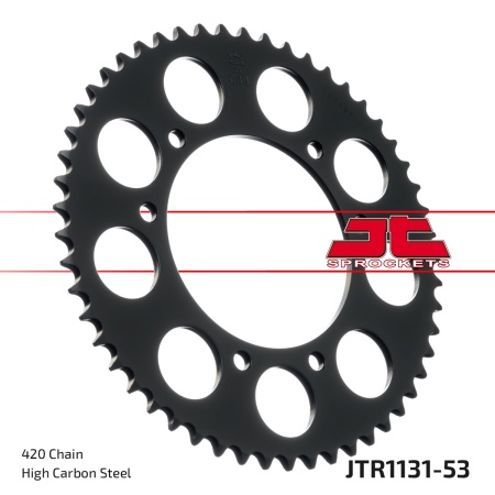 Kit de lant EK - Argintiu lant 420 DEH, Non-sealed, pinion fata SUPERSPROX, foaie spate JT pentru APRILIA RX 50 2006-2016 - Img 6