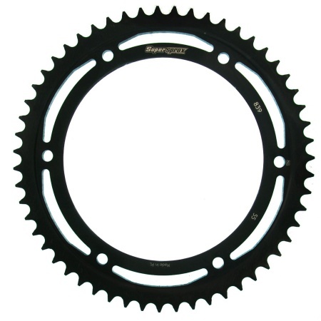 Kit de lant EK - Argintiu lant 428 DEH, Non-sealed, pinion fata SUPERSPROX, foaie spate SUPERSPROX pentru YAMAHA DT 125 R 1988-1989 - Img 4