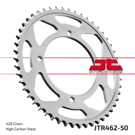 Kit de lant EK - Argintiu lant 428 SRO, O-ring, pinion fata JT, foaie spate JT pentru KAWASAKI KLX 140 R (R F,R L) 2025 - Img 6