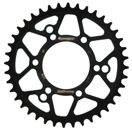 Kit de lant EK - Argintiu lant 520 DEX, X-Ring, pinion fata JT, foaie spate SUPERSPROX pentru ATV POLARIS Trail Boss 250 1990 - Img 4