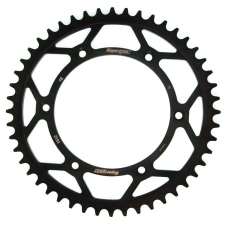 Kit de lant EK - Argintiu lant 520 SRO, O-ring, pinion fata SUPERSPROX, foaie spate SUPERSPROX pentru HUSQVARNA TC 610 1993-1997 - Img 4