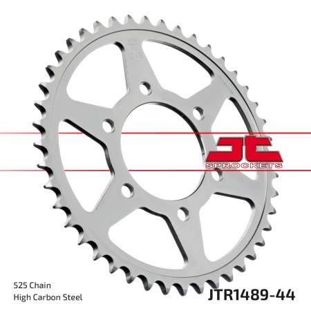 Kit de lant EK - Argintiu lant 525 SRO, O-ring, pinion fata JT cauciucat, foaie spate JT pentru KAWASAKI Z 900 2017-2024 - Img 6