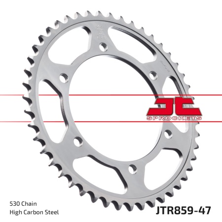Kit de lant EK - Argintiu lant 530 SRX, X-Ring, pinion fata JT cauciucat, foaie spate JT pentru YAMAHA FZR 600 1994-1995 - Img 6