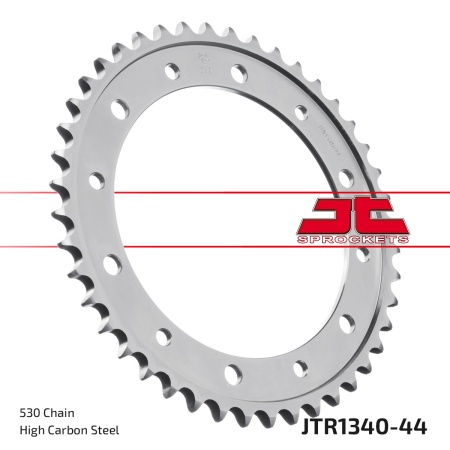 Kit de lant EK - Argintiu lant 530 SRX, X-Ring, pinion fata JT, foaie spate JT pentru HONDA CB 1000 R, RA (ABS) 2008-2016 - Img 6