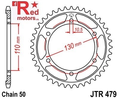 Kit lant DID 530 ZVM-X pentru Yamaha FZ6 Fazer (5VX,4P5) 2004-2008 - Img 3