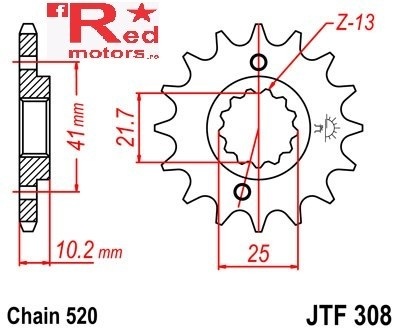 Kit lant DID GOLD pentru Honda NX650 S,T,V,W,X,Y,R-1 Dominator (RD08) Road 1995-2001 - Img 2